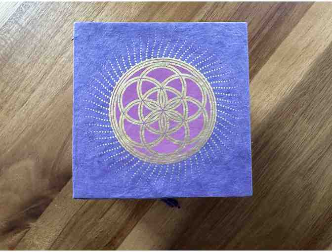 Beautifully Boxed Medition Bowl |3.5 Inch | Seed of Life