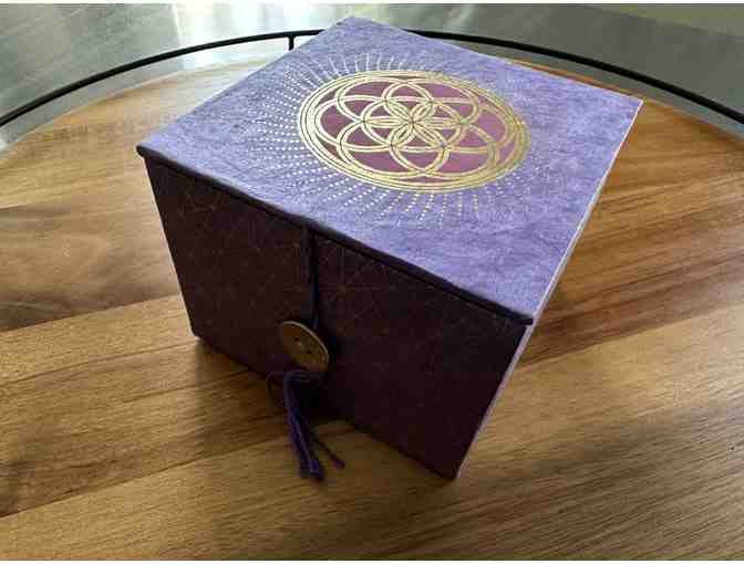 Beautifully Boxed Medition Bowl |3.5 Inch | Seed of Life