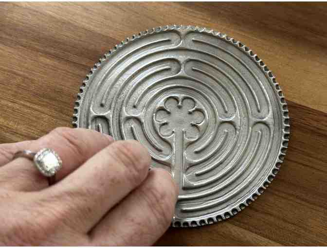 Pewter Labyrinth Tray
