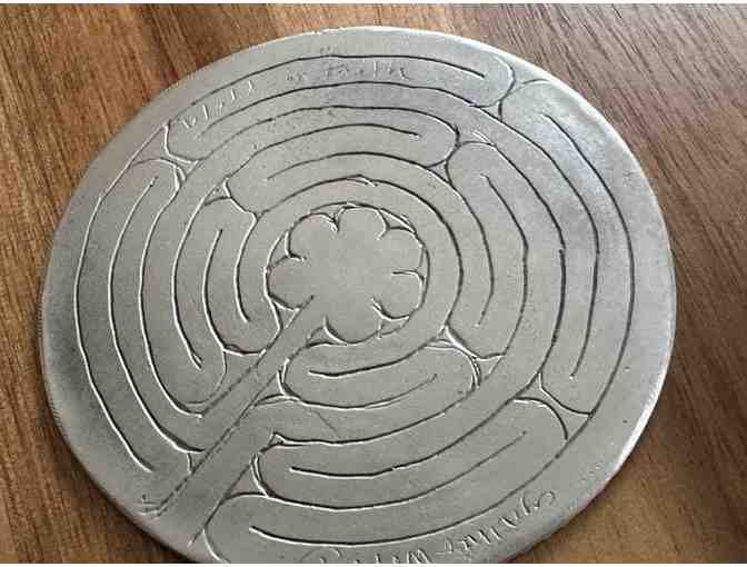 Pewter Labyrinth Tray