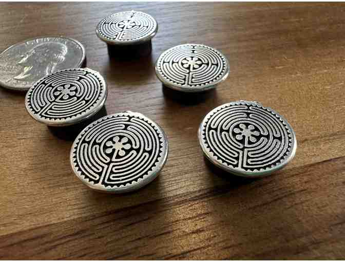 Set of 5 Labyrinth Magnets