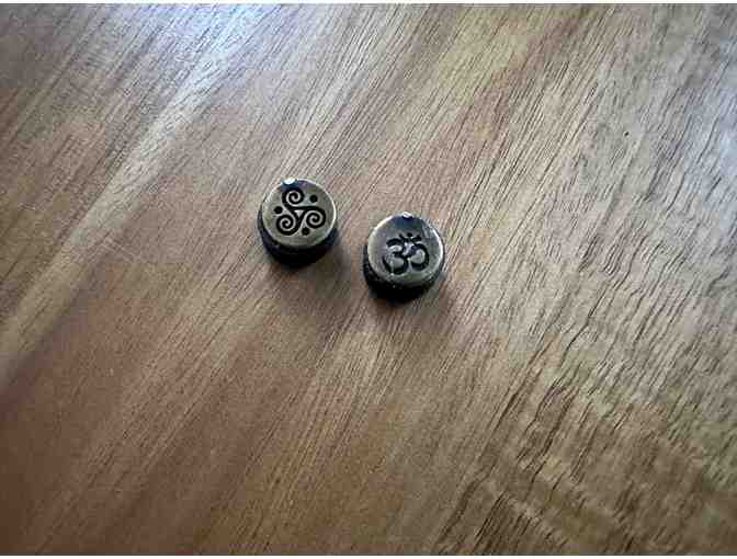 Magnet Pair | Antique Bronze Fridge Adornments