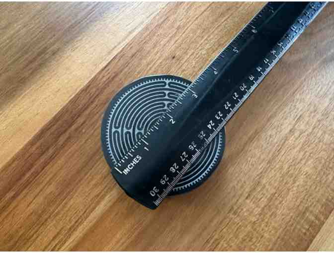 Onyx Paperweight | Etched Labyrinth