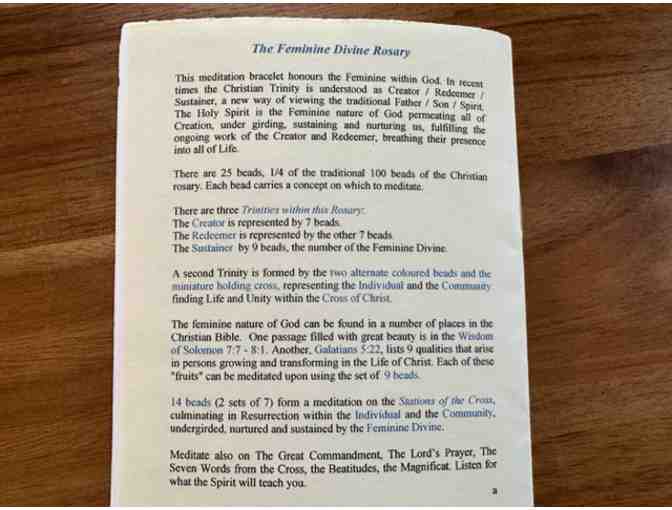 The Feminine Divine Wrist Rosary