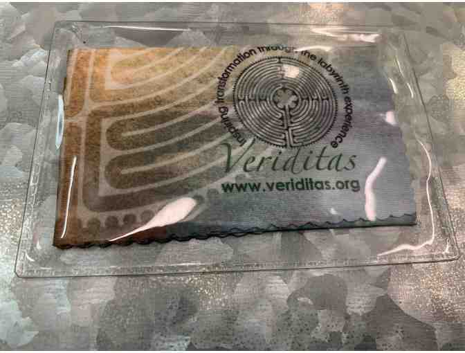 Microfiber Cleaning Cloth| Veriditas Logo