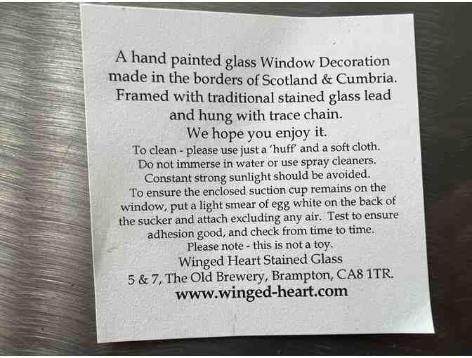 Hand-Painted Chartres 'Rosace Sud'