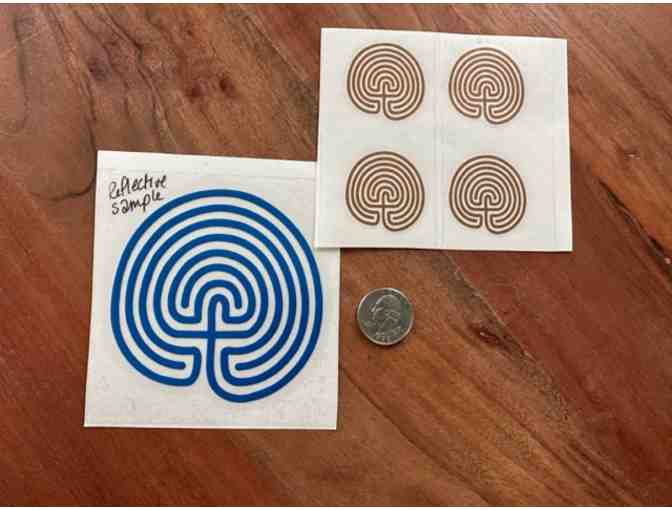 Classical Labyrinth Decals | Set of 5