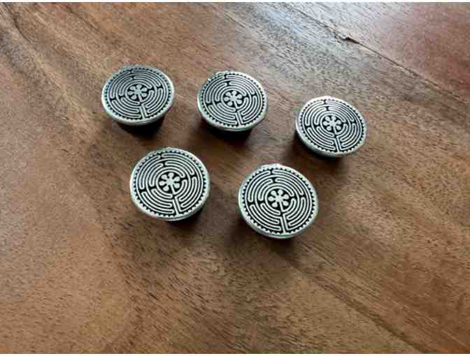 Set of 5 Labyrinth Magnets