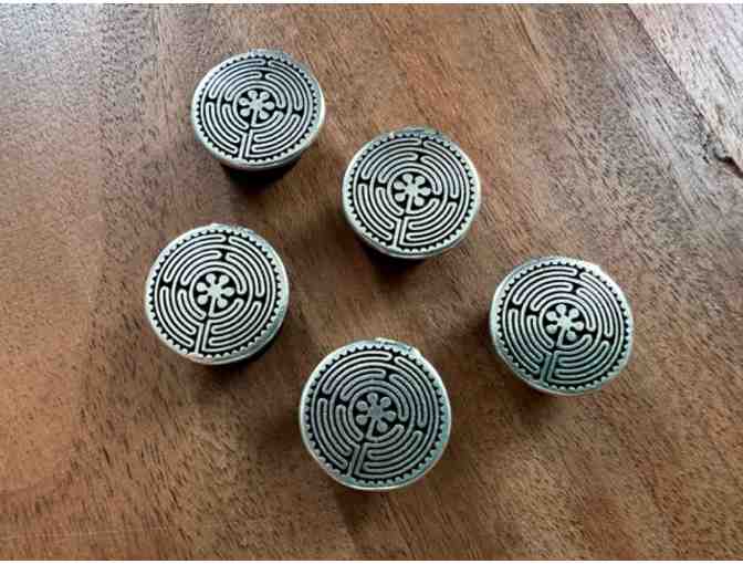 Set of 5 Labyrinth Magnets