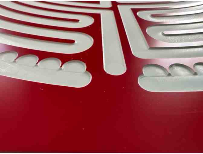 Chartres Labyrinth | LIMITED EDITION | Red Acrylic