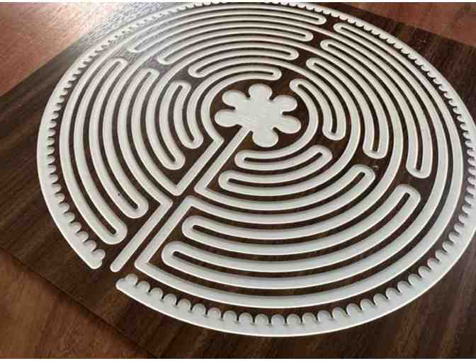 Acrylic Travel Labyrinth| LIMITED EDITION | Walnut