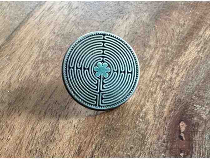 Chartres Labyrinth Pin | Darling & Dainty