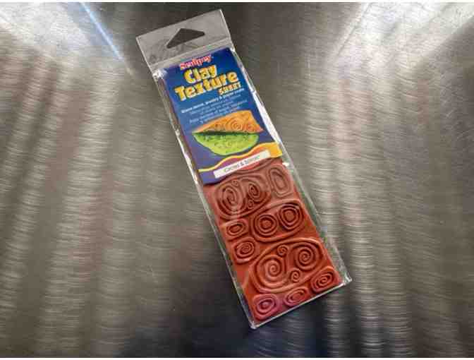 Circles & Spirals | Clay Texture Sheet