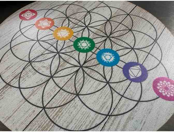 Crystal Grid & Stone Set | Chakra Edition