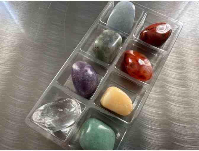 Crystal Grid & Stone Set | Chakra Edition