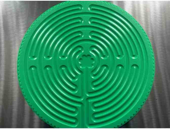 Large Chartres Labyrinth | Vibrant Green