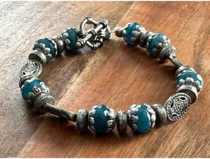 Silver & Blue | Bracelet