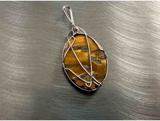 Stone Medallion | Tiger's Eye