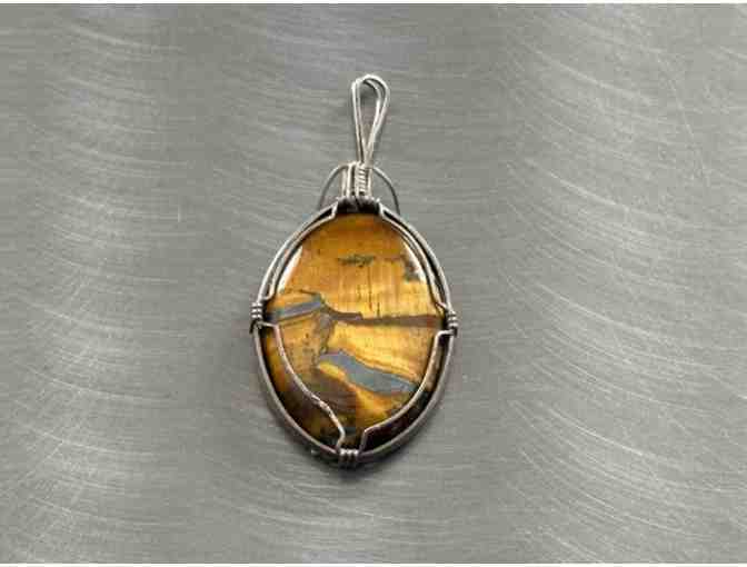 Stone Medallion | Tiger's Eye