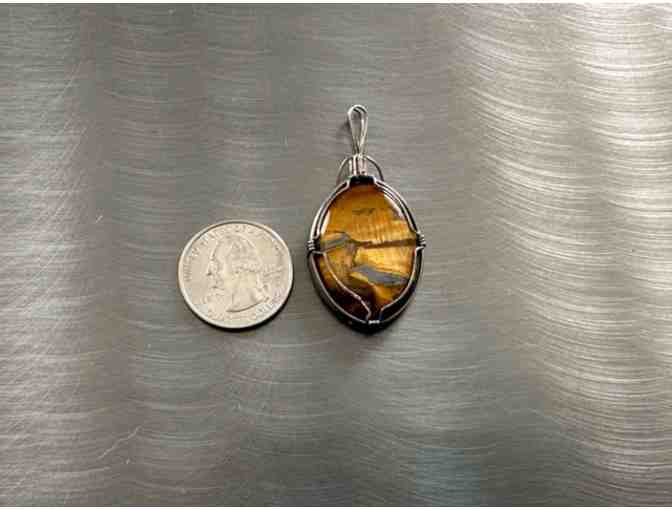 Stone Medallion | Tiger's Eye