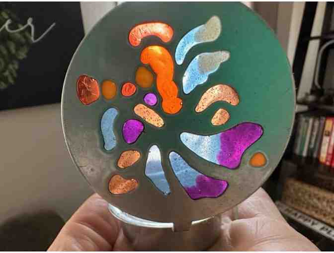 Tiny Angel | Stained Glass Tealite