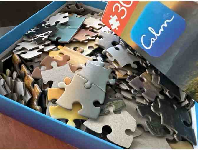 Waterfall Mountain | Calm Mindful Puzzle