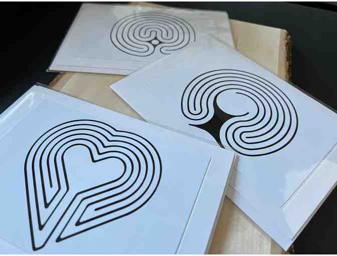 Labyrinth Notecards | Designs by Lars Howlett