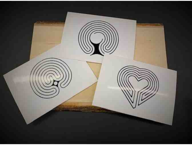 Labyrinth Notecards | Designs by Lars Howlett