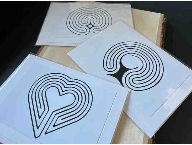 Labyrinth Notecards | Designs by Lars Howlett
