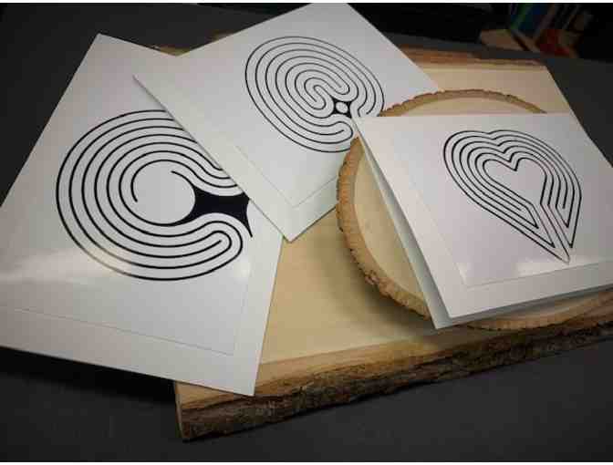 Labyrinth Notecards | Designs by Lars Howlett