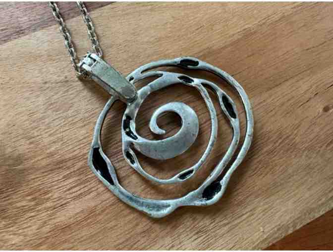 Circular Spiral Pendant