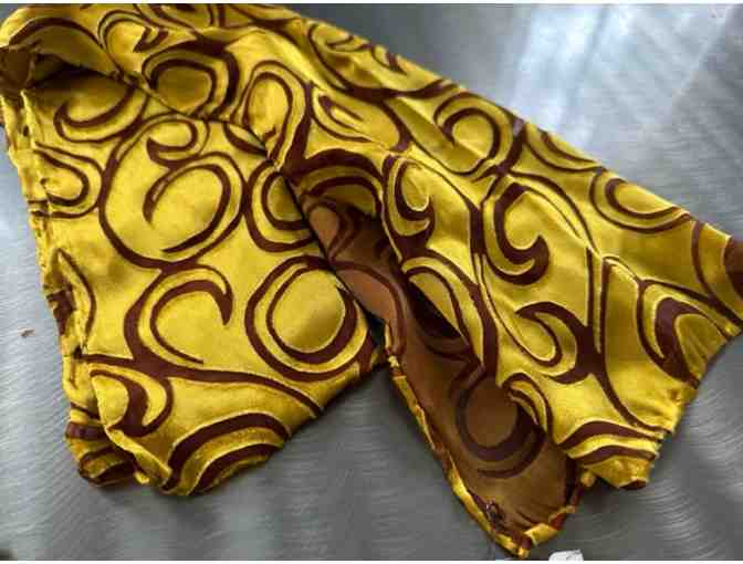 Swirling & Stunning | Handmade Embossed Scarf