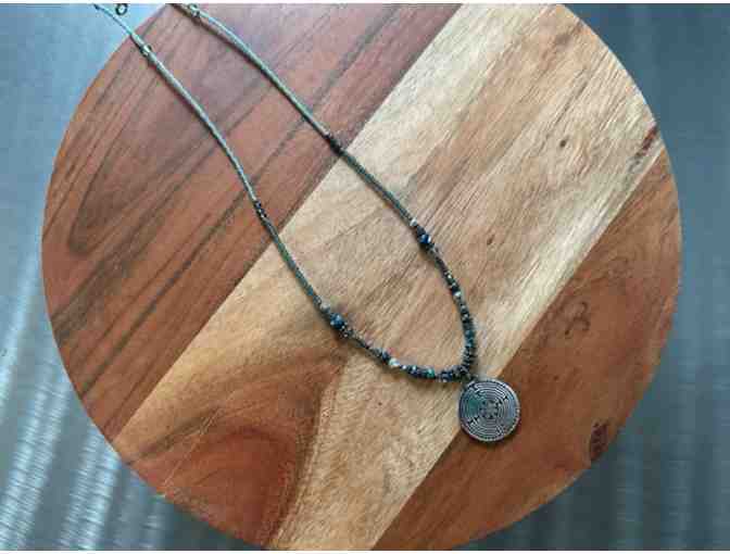 Chartres Labyrinth Necklace | with Keepsake Bag