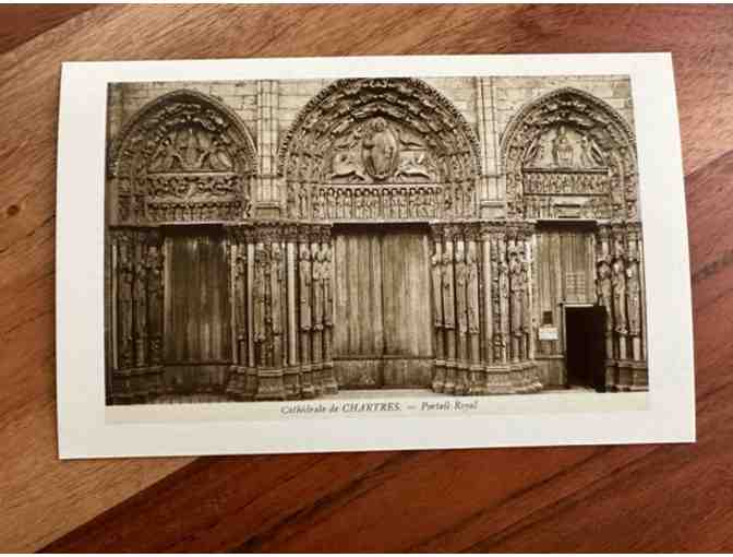 Black & White Chartres Cathedral Postcards | Set of 3