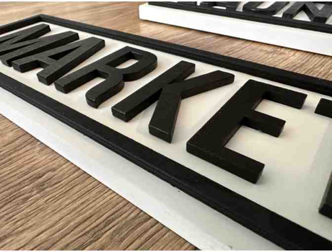 Set of Three Farmhouse Rustic Household Signs