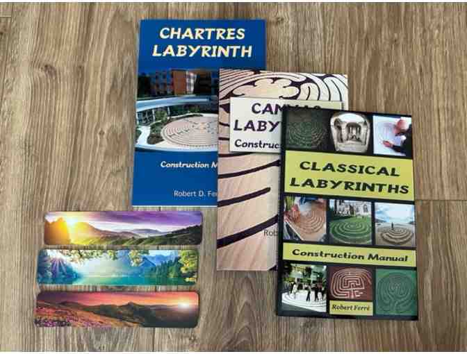 Labyrinth Construction Manuals | Paired with Three Veriditas Bookmarks