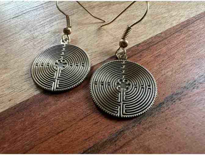 Chartres Labyrinth | Dangle Earrings