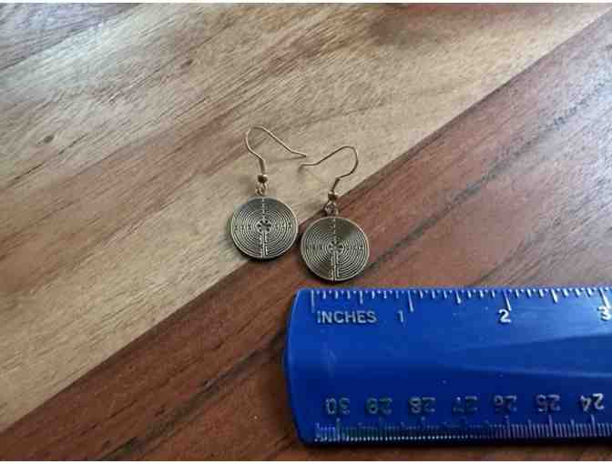 Chartres Labyrinth | Dangle Earrings