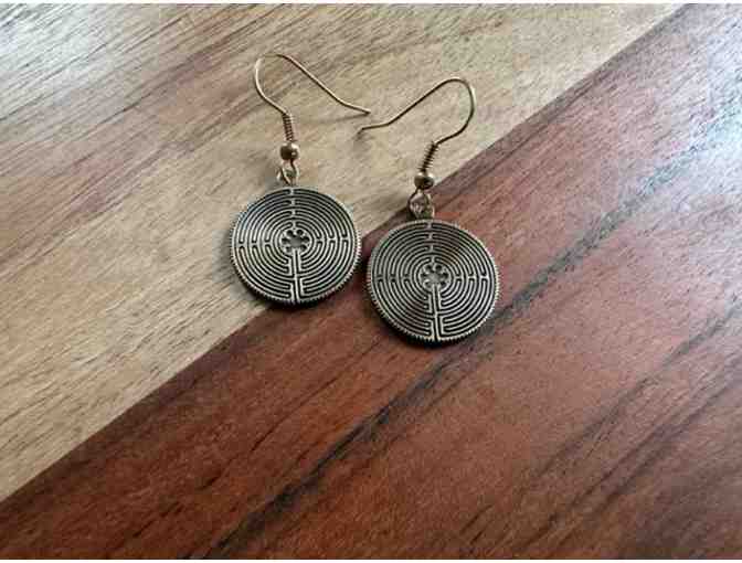 Chartres Labyrinth | Dangle Earrings