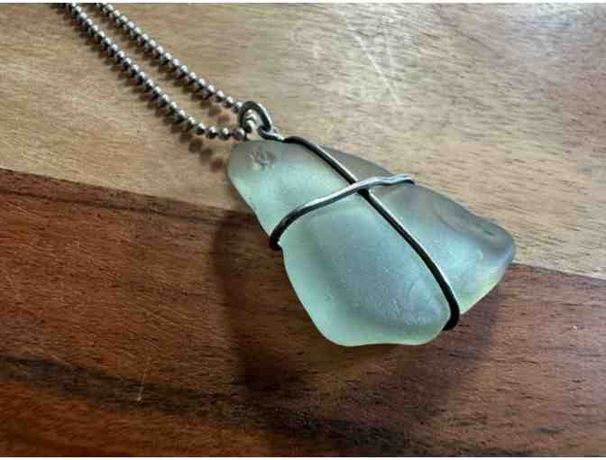 Seaglass Necklace and Book