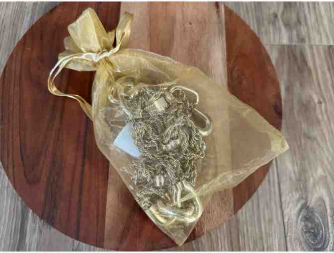 Link Necklace & Bracelet Set