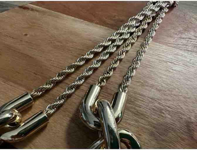 Link Necklace & Bracelet Set