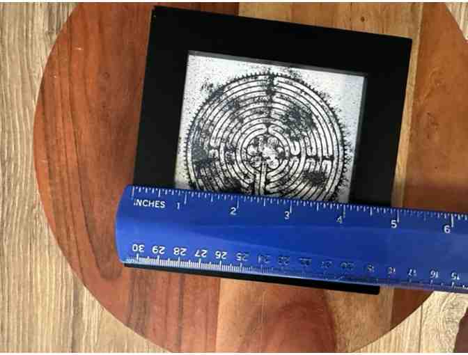 Galerie Magi | Small Square Framed Labyrinth Art