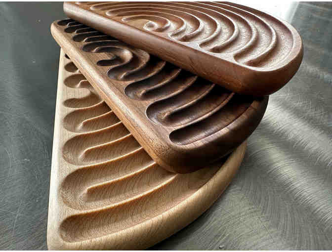 Click Quick (Oct-3): Rainbow Labyrinth Board (Cherry Wood)