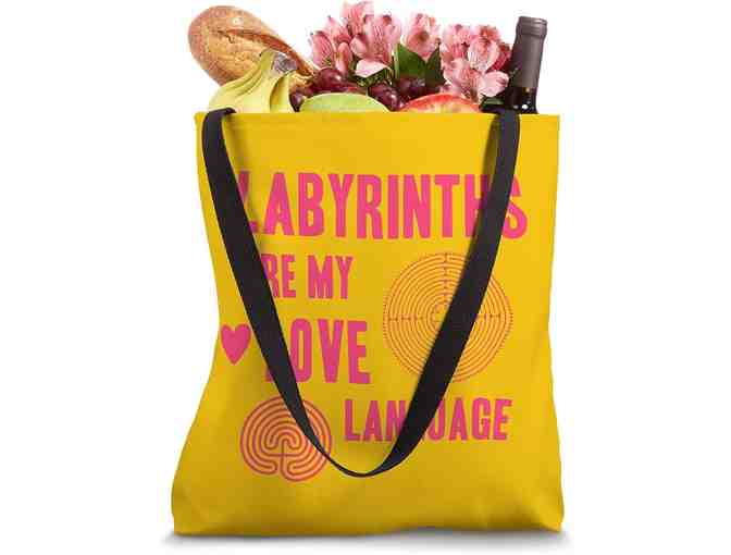 Labyrinths Are My Love Language Tote Bag