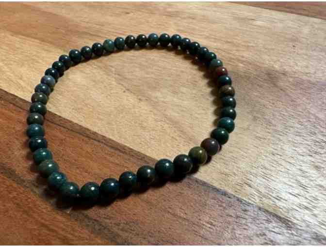 Stone Bracelet | Bloodstone | Altruism & Strength
