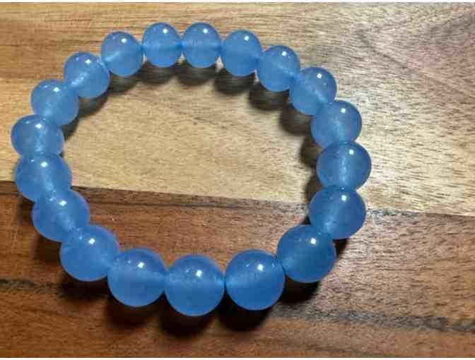 Stone Bracelet | Chalcedony | Communication & Peace of Mind