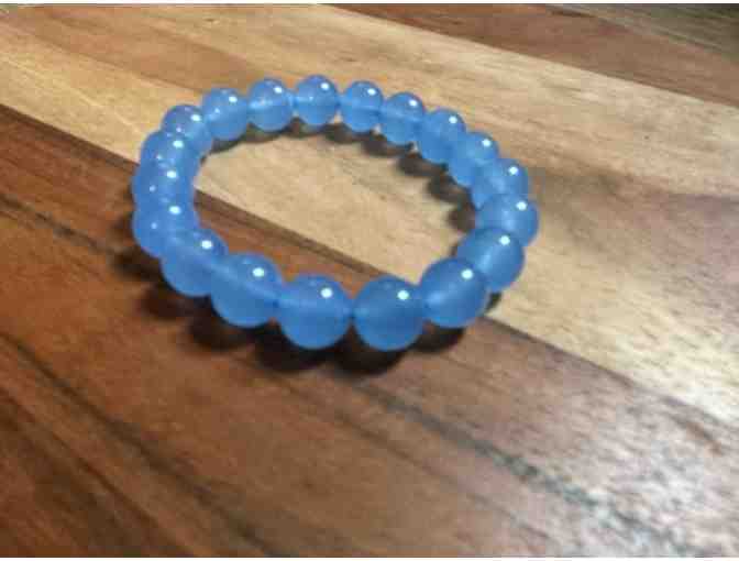 Stone Bracelet | Chalcedony | Communication & Peace of Mind