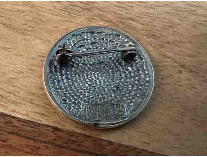 Chartres Labyrinth Scarf Pin | A Fine Jewelry Piece, by Chuck Hunner