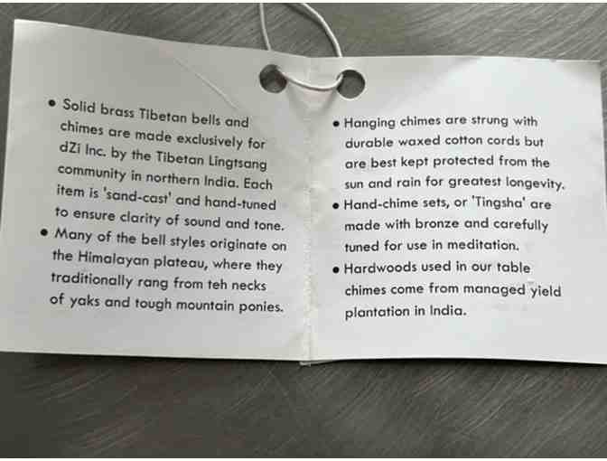 TABLE CHIME: LITTLE LOTUS w/striker